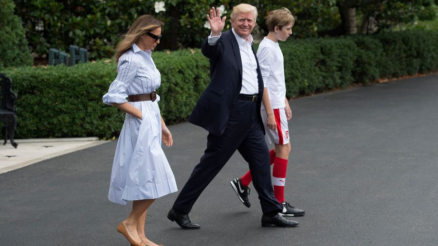 The Future Of American Soccer Might Be Barron Trump?!?