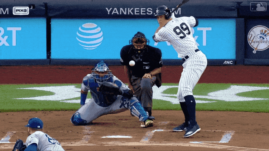 Aaron Judge Fractured His Wrist But Stayed In Long Enough To Hit A Single
