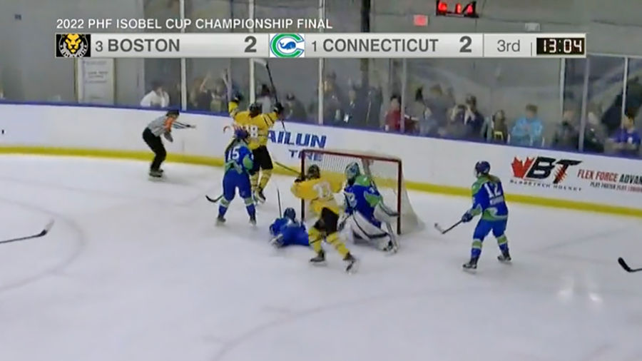 PHF goes into new era, maybe, with a bang on a good night for women’s sports