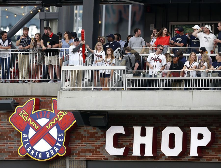 Atlanta Braves fail to read their own room, or logo, or name, or...