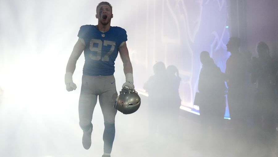 Detroit Lions DE Aidan Hutchinson deserves <em>SOME </em>DROY consideration, right?