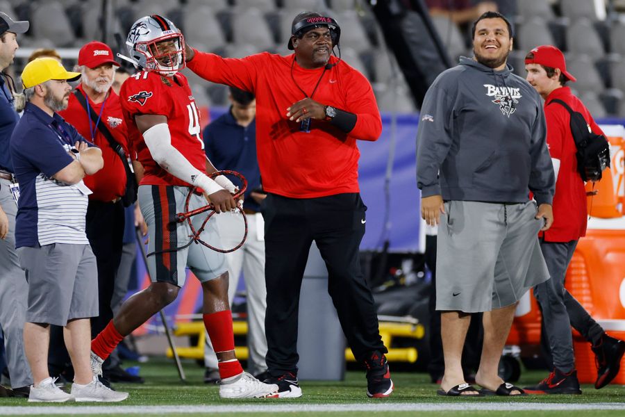 The USFL’s Tampa Bay Bandits have a turnover whip — wait, what?
