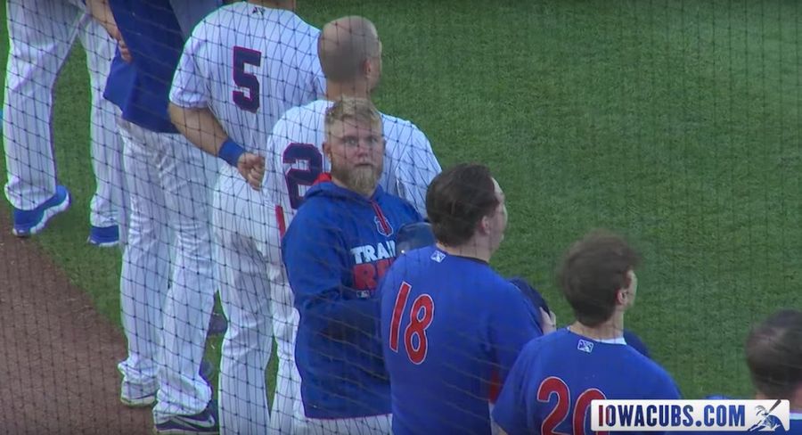 Iowa Cubs Player Is Exceptionally Talented At Being A Weirdo On-Camera