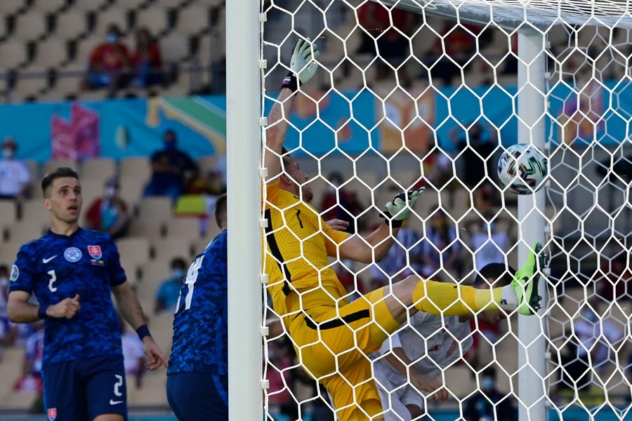 Martin Dúbravka was so sick of Spain’s wastefulness he took care of it himself