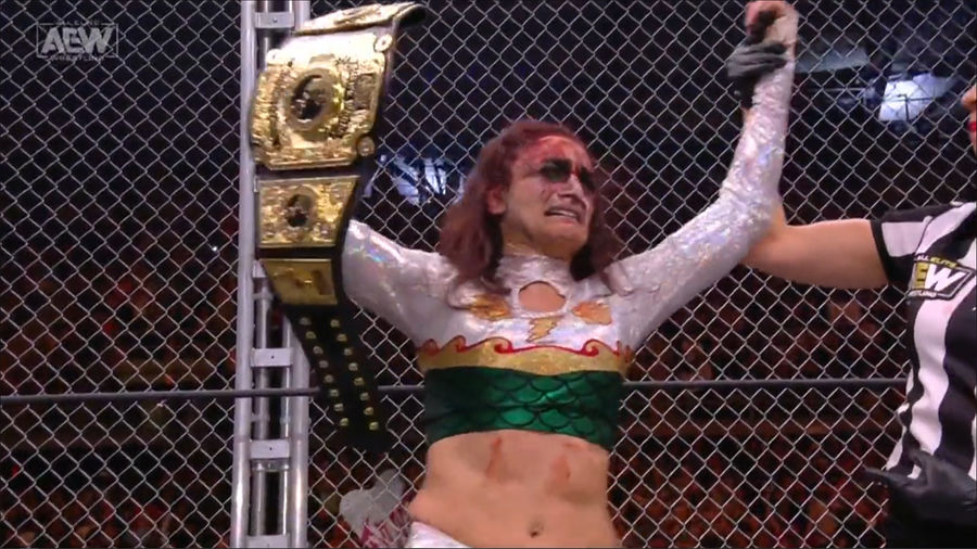 That’s me, just ugly crying over wrestling