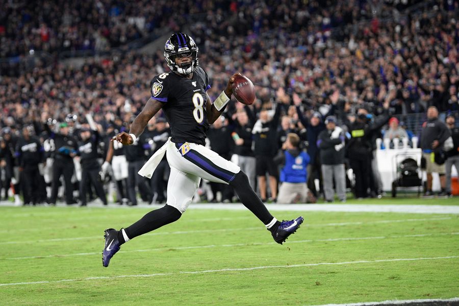 Lamar Jackson Shellacs Pats, Handing New England First Loss