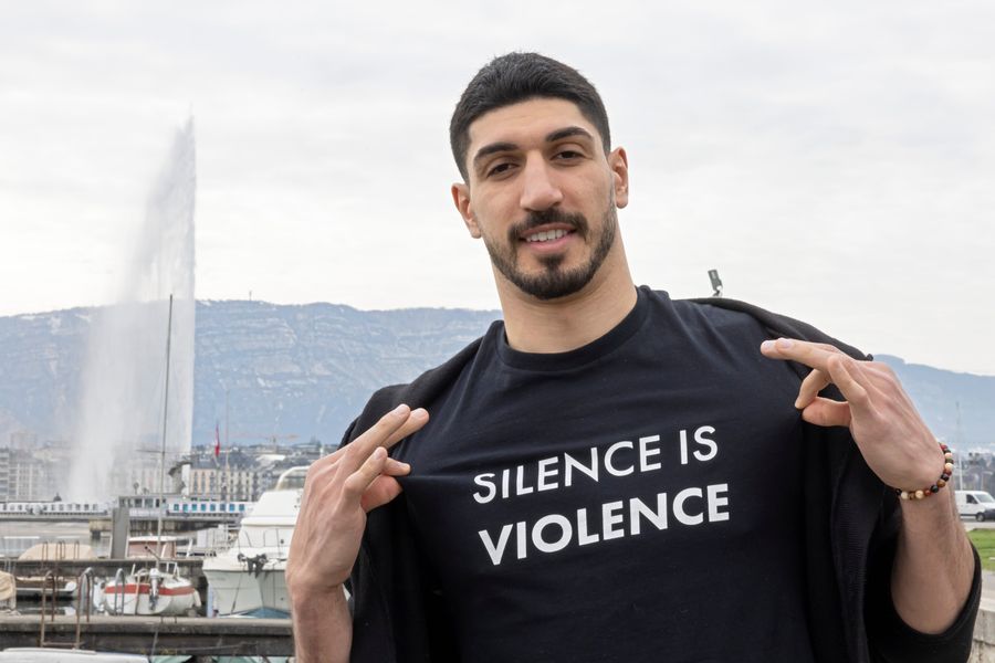 Enes Kanter Freedom is auditioning to be the next Herschel Walker