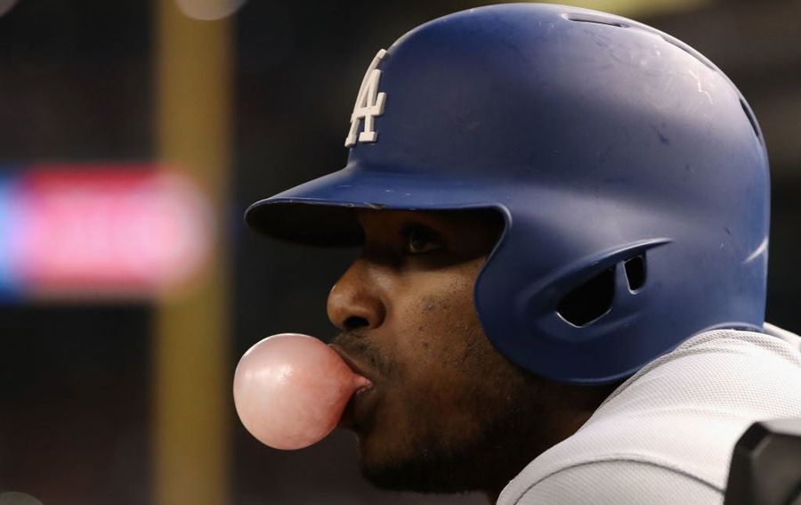 Yasiel Puig Is Very Much In His Zone
