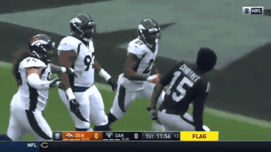 Michael Crabtree And Aqib Talib Sparked A Raiders-Broncos Fight