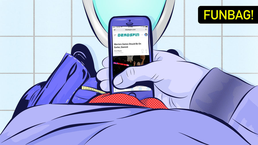 Please Shame Me Into Not Using My Phone While I Pee