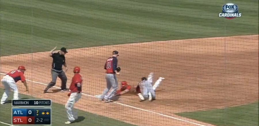 First Baseman Tags Out Two For Solo Double Play ... At Third Base