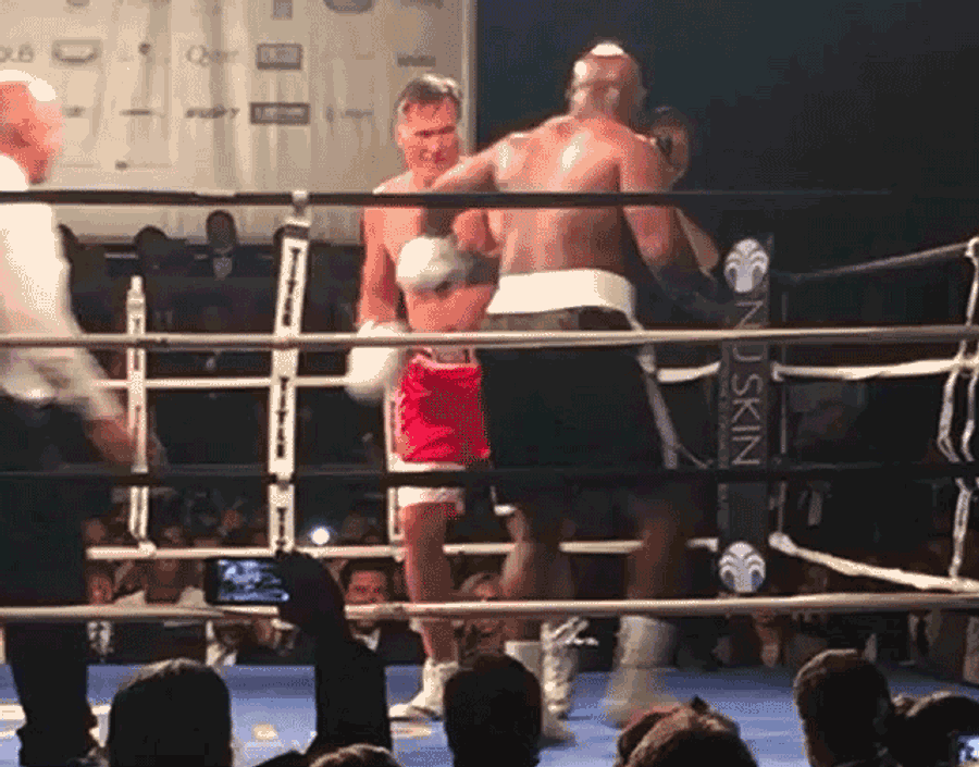 Something Tells Us This Romney-Holyfield Fight Isn&#39;t On The Level
