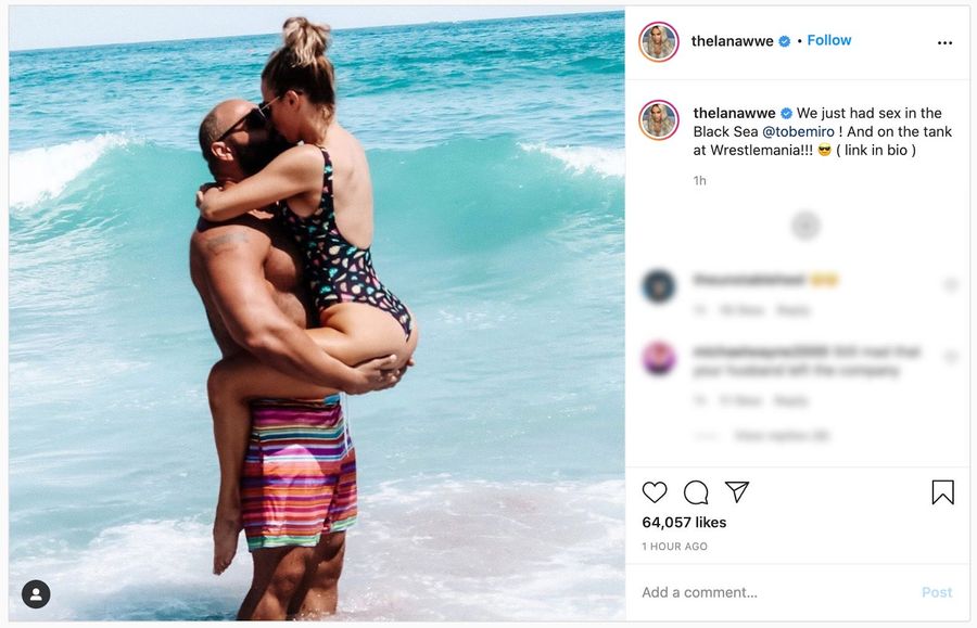 What’s Better Than a Little WrestleMania Tank Sex?