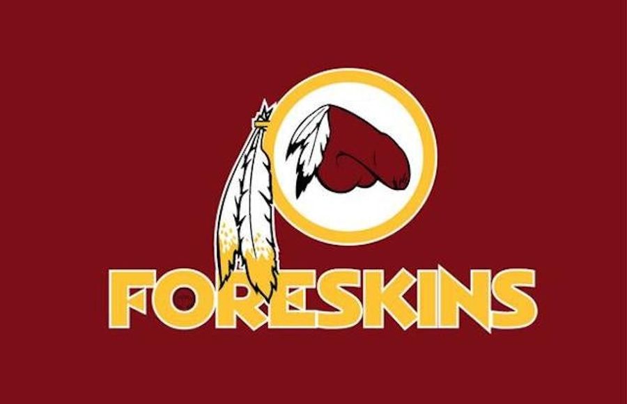 For Sale: Native-Made Washington &quot;Foreskins&quot; Logo
