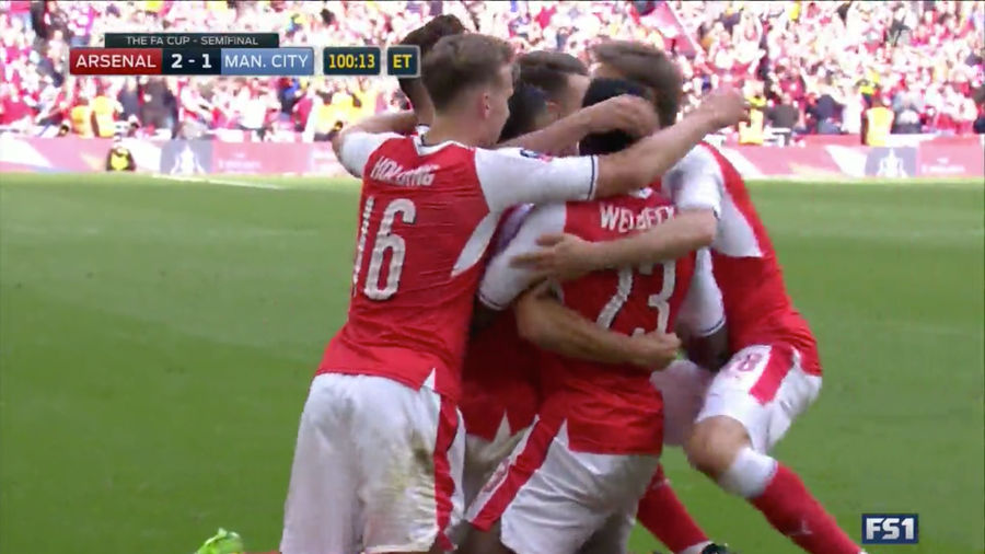 Alexis Sánchez Breaks Tie For Arsenal With Extra-Time Goal