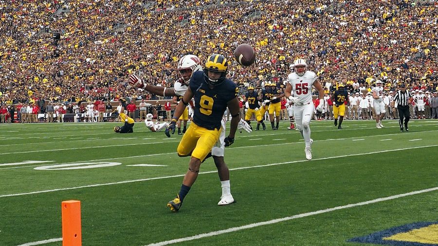 Michigan Wide Receiver Grant Perry Back With Team With Criminal Sexual Conduct Case Pending