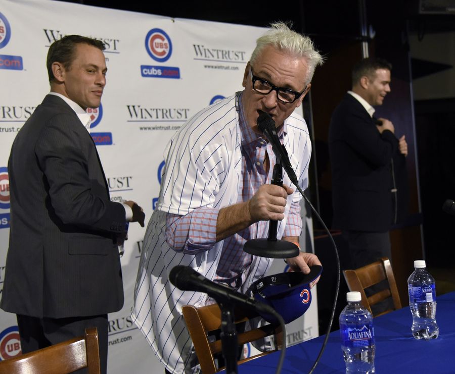Joe Maddon Ordered A Round Of Drinks At His Cubs Press Conference