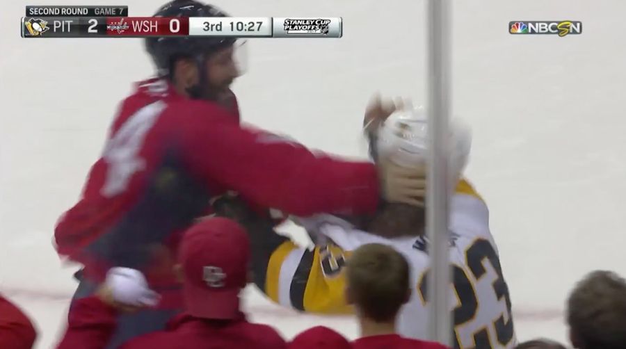 Scott Wilson And Brooks Orpik Throw Hands In First Game 7 Fight In 24 Years