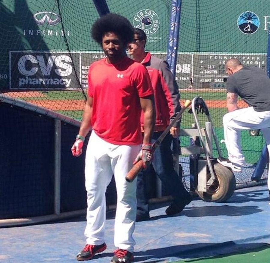Jackie Bradley, Jr. Now Has A Glorious Afro
