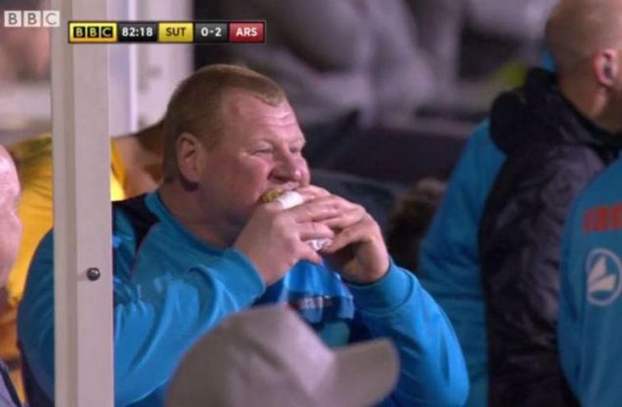 Sutton United Uses Outfield Player In Goal Days After Backup Goalkeeper Resigned Over Sideline Pie-Eating