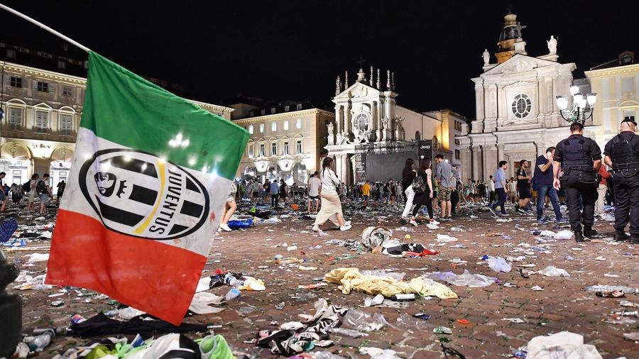 Over 1,500 Juventus Fans Injured In Turin Crowd Stampede