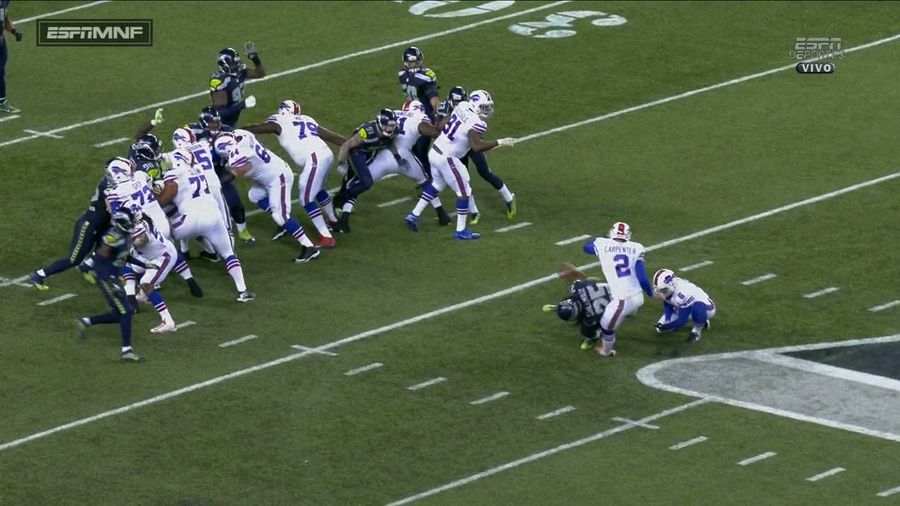 All Hell Breaks Loose On Bills Field Goal Attempt