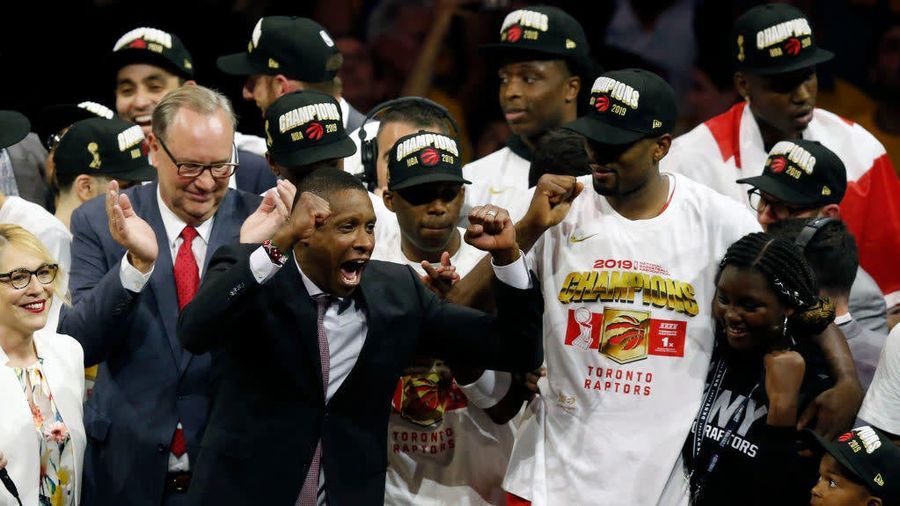 It Appears That Raptors President Masai Ujiri Got Into It With A Cop