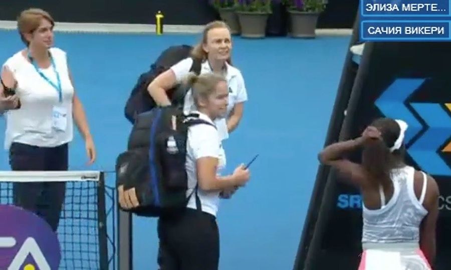 Tennis Match Turns Into A Contest Of Who Can Retire First