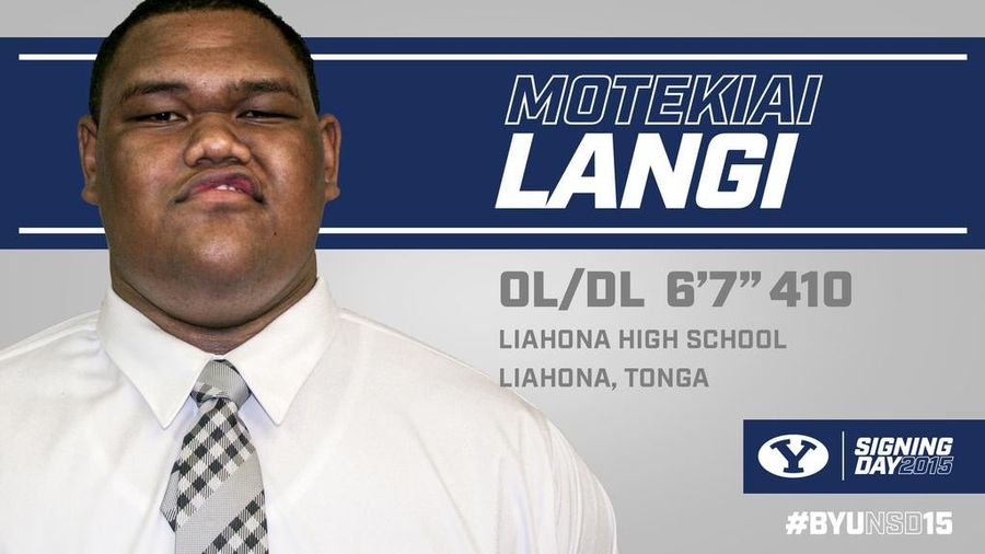 BYU Signs 6'7", 410 lbs. Hulk Based On Two Year Old Pickup BBall Game