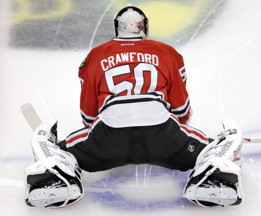 Corey Crawford Is Out A Few Weeks Because He Fell At A Concert