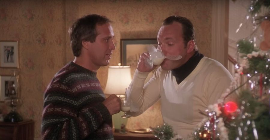 Eggnog's Better In A Cup Than On A Carpet
