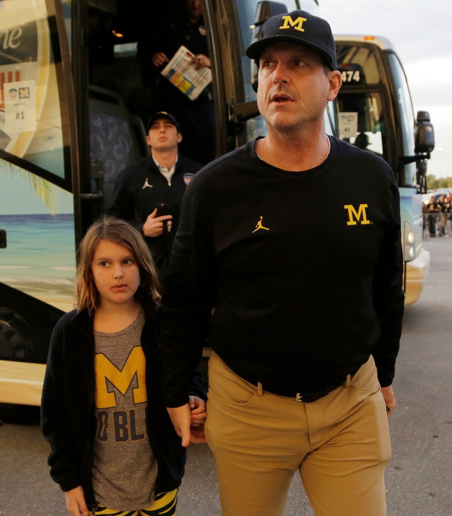 I Don't Think I Can Deal With Jim Harbaugh In Slim-Fit Khakis