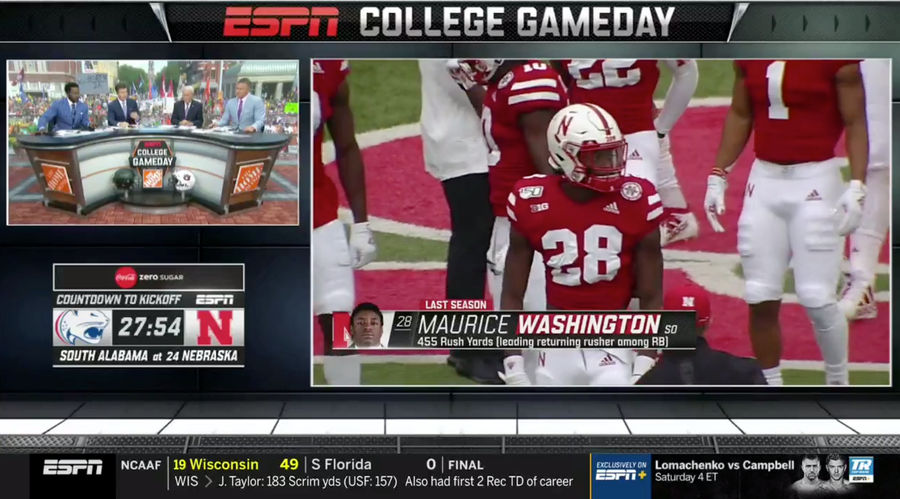 <i>College Gameday</i> Hedged Maurice Washington's Child Porn Charges As "Some Legal Issues"