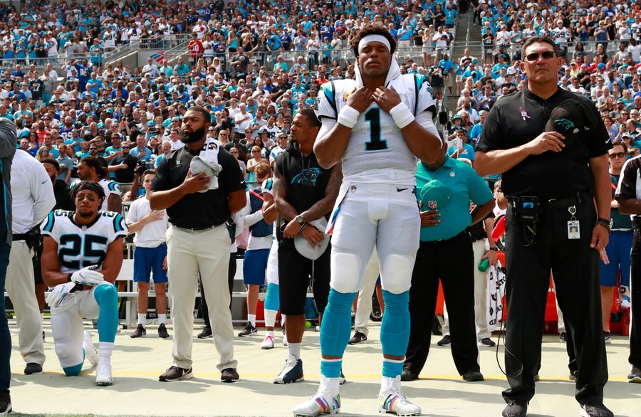 Eric Reid Continues Pregame Protest
