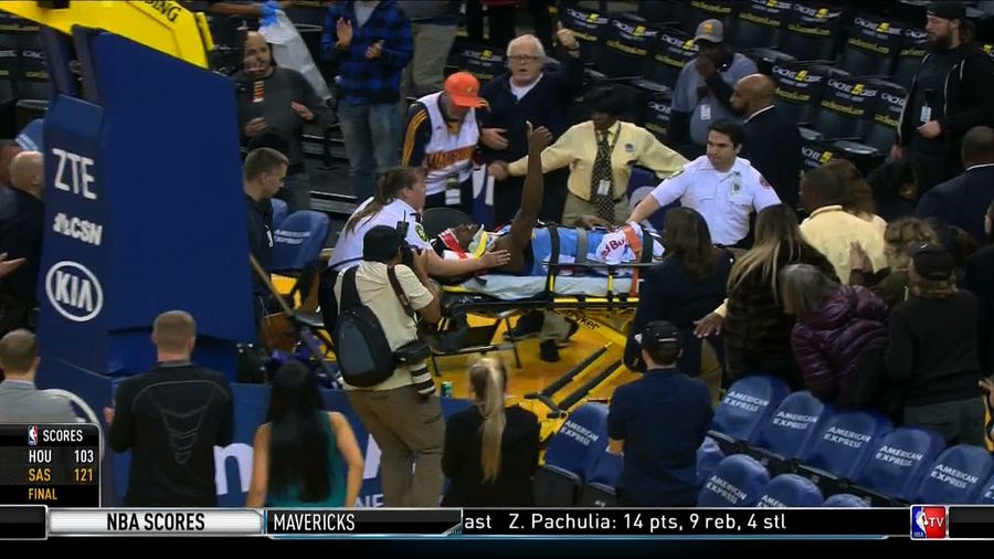 Kenneth Faried Leaves Court On Stretcher After Apparent Head/Neck Injury [UPDATE]