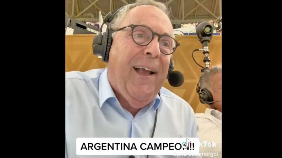 I fear I may never know joy and happiness like Andrés Cantor