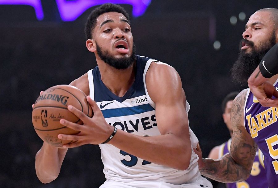 Something's Eating Karl-Anthony Towns