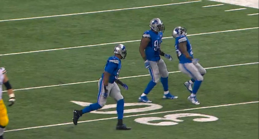 Lions LB Stephen Tulloch Tore His ACL Celebrating A Sack