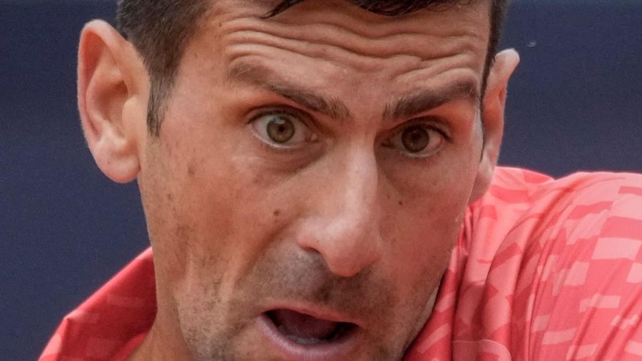 Novak Djokovic wants his opponent shot into the moon because he got hit by a tennis ball