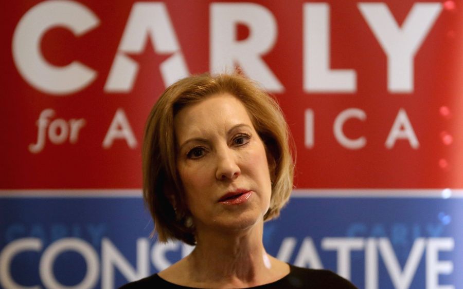 Lifelong Failure Carly Fiorina Does What She Does Best