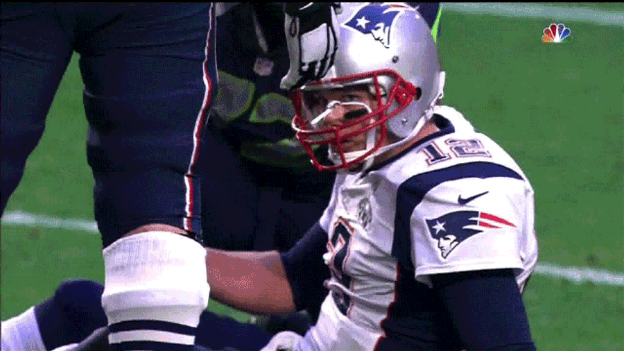 Tom Brady's Got The Interceptionface
