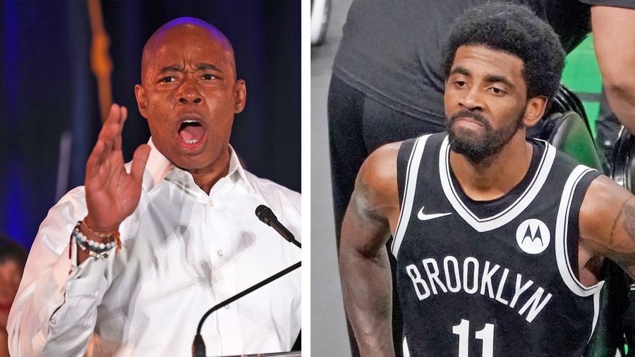 Eric Adams won't throw Kyrie, Nets an alley-oop [Updated]