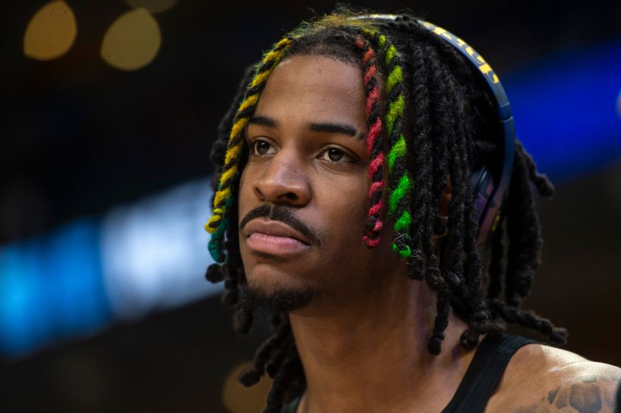 Ja Morant's father took off the shades and let people see a different side of him