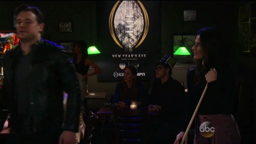 Disney Inundates <i>General Hospital</i> Episode With References To New Year's Eve College Football Playoff Games