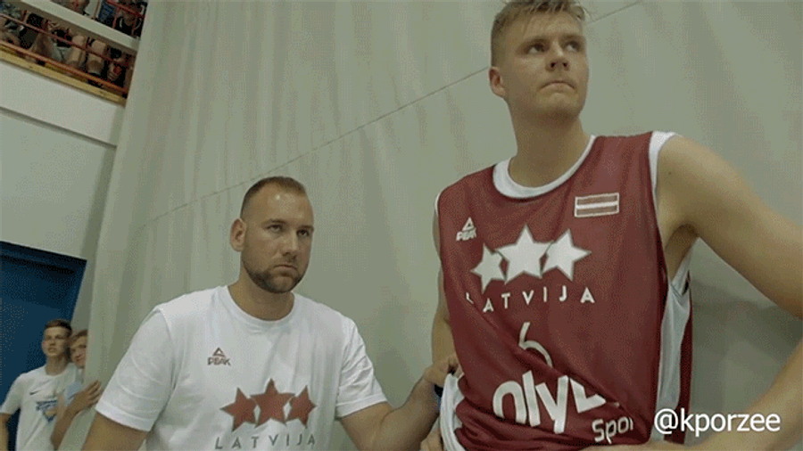 Kristaps Porzingis&#39;s Workouts Have Become Slightly Less Relatable, Have Made Him Slightly More Swole