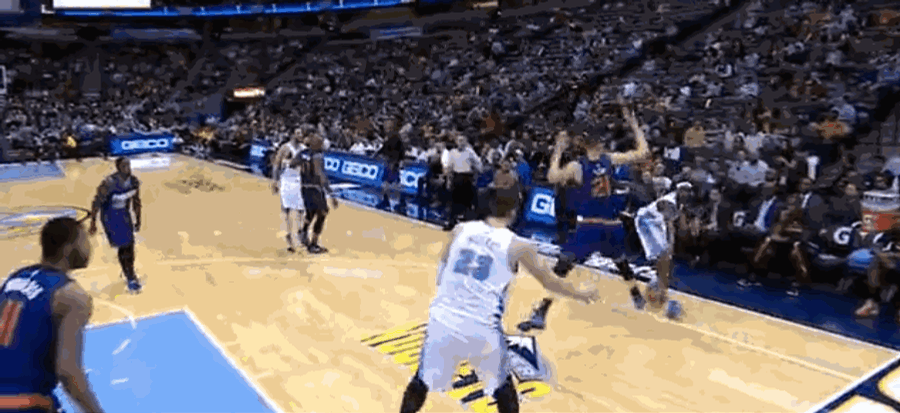 Jusuf Nurkic Picked Up The Best, Most Disrespectful Technical Possible