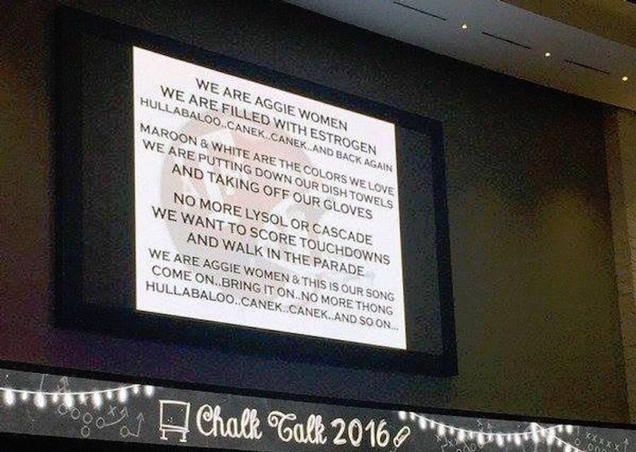 Guess How Sexist Texas A&amp;M&#39;s Event For Female Football Fans Was [UPDATED]