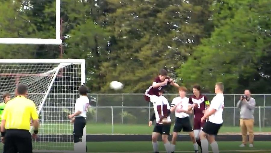 High School Soccer Player Scores Wondergoal With His Butt