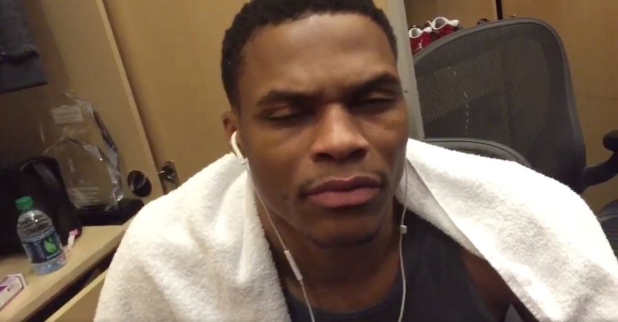 Russell Westbrook Did Not Troll The Warriors Yesterday