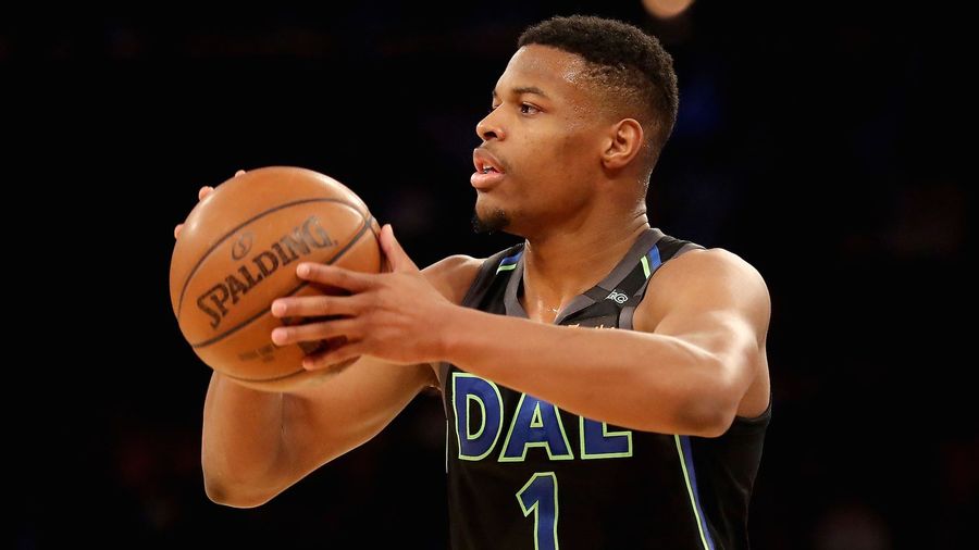 Dennis Smith Jr. With The Bounce Pass To Dennis Smith Jr. For The Dunk